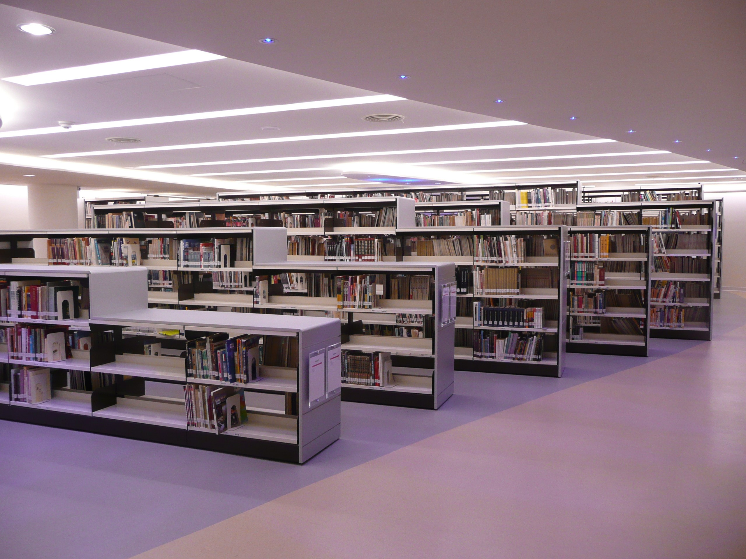 山水造形漸層書架